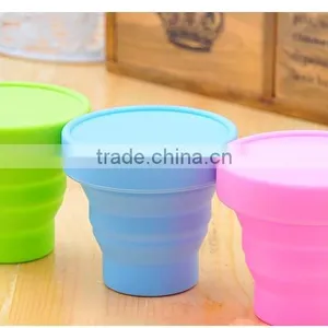 Janpan&Korea Fashion Portable Fold Silicone Mugs thumbnail-1