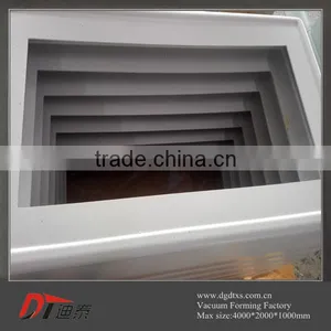 Grey PMMA Plastic Shell for Home Appliance thumbnail-1
