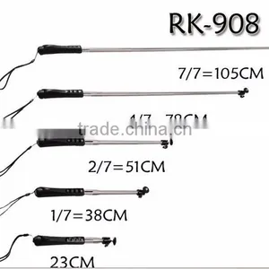 Bluetooth Monopod Equipped Wih Professional Tripod, Selfie Monopod With Mirror, With Zoom Function RK908 thumbnail-4