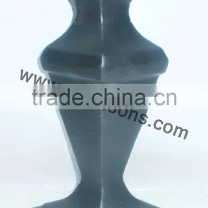 Silver Flower Vase For Wedding Centerpiece, Decorative Metal Vase thumbnail-3