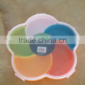 Plastic Colorful Divided Snack and Candy Storage Box thumbnail-4