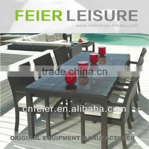 A6009CH Outdoor Rattan Furniture Outdoor Garden Benches Wooden thumbnail-1