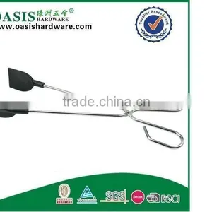 Good Quality Food Tong Iron With Chrome Plate Plastic Coating Handle thumbnail-3