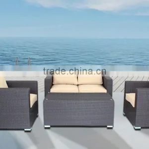 Outdoor Rattan Wicker Garden Sofa Set thumbnail-1