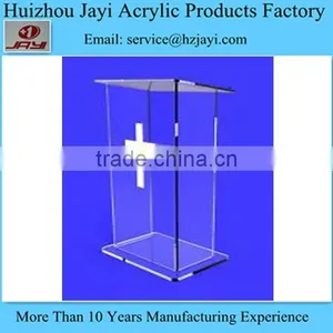 Factory Wholesale Clear Plastic Church Podium thumbnail-2