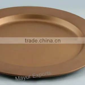 Stainless Steel Color Charger Plate thumbnail-1