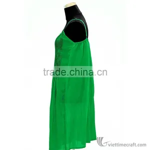 Colorful Silk Dress/Silk Dress/Silk Dress Summer thumbnail-5
