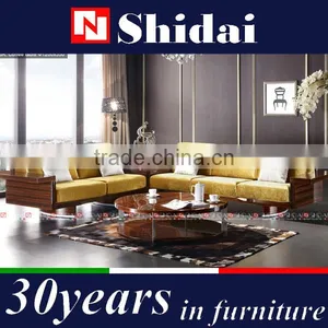 Ebony Lacquer Modern Round Coffee Tables TA33A thumbnail-2