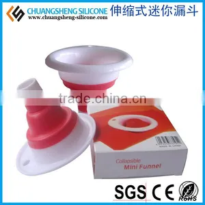 Foldable Silicone Oil Funnel, Wine Funnel, Water Funnel thumbnail-5