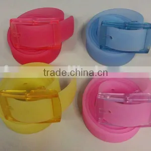 2016 Cheap Price Eco-friendly Popular Color Silicone Belts for Students thumbnail-2