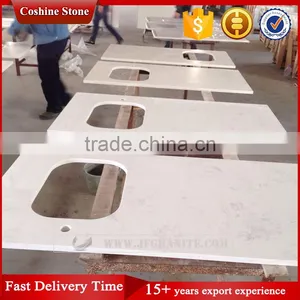 2016 Most Popular Milky Quartz Stone Countertop thumbnail-4