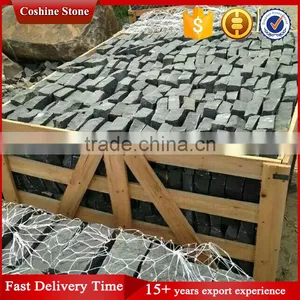 Natural Stone Black Basalt Pavers Paving Stone thumbnail-5