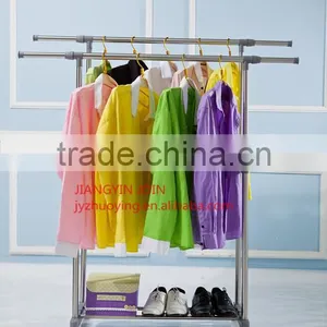 2032D Foldable Metal Cloth Rack With Stand / Coat Hanger thumbnail-1