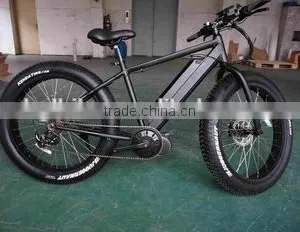 26 Inch ATV Fat Tire Electric Dirt Bike With Aluminum Alloy Fork thumbnail-2