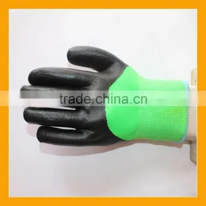 Double Layer Lined Winter Nitrile 3/4 Coated Acrylic Terry Gloves thumbnail-3