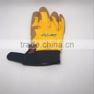 Protective Hand Safety Leather Gloves thumbnail-3