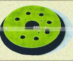 Plastic Foam 8 Hole Backing Pad With Abrasive thumbnail-1
