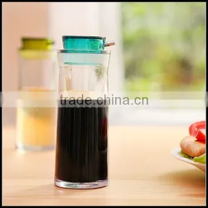 OEM Plastic Transparent Oil Spice Bottle Manufacturer,Customized Logo Clear Mini Oil Bottle Wholesale,plastic Condiment Oil Jar thumbnail-3