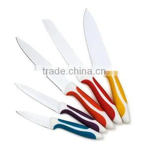 Best Kitchen Knife Set 5pcs Non-Stick Coating Knife Set thumbnail-3