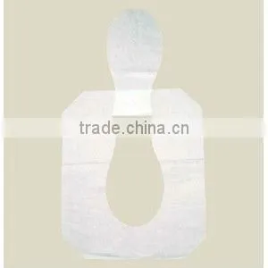 White Plastic Disposable Paper Toilet Seat Cover thumbnail-3