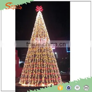 10m-20m Artificial Christmas Tree PE Mixed PVC Holiday Tree thumbnail-1