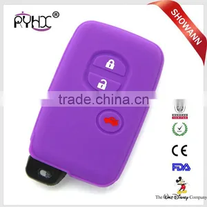 Disney Audit Factory Rubber Remote Key Case Shell Silicone Car Key Cover for Toyota thumbnail-1