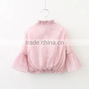 2017 Summer Girls Outdoor Sun-protective Clothing Coat With Pearl Decorative Zipper Pulls thumbnail-5