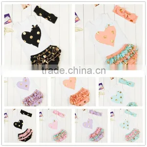Baby Outfits Kids Clothes Set Girls Boutique Set Toddler Valentine's Day Outfit Children's Clothing Set thumbnail-1