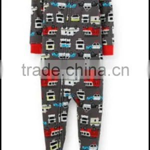 OEM TinaLuLing Brand Girls Pink Dog Cartoon One Piece Jumpsuits Cotton Footed Pajama thumbnail-6