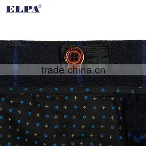 ELPA Fancy Fashion Slimming Check Designer 3 Piece Boys Wholesale Suits thumbnail-4