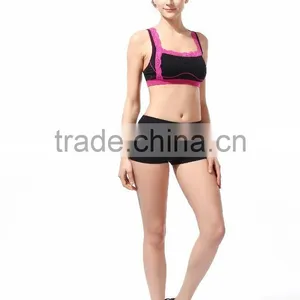 Latest Woman Seamless Sport Bra & Brief Sets thumbnail-4
