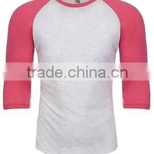 Next Level Apparel Tri-Blend Unisex 3/4 Raglan Sleeve Tee - Made From 50% Polyester, 25% Cotton and 25% Rayon thumbnail-5