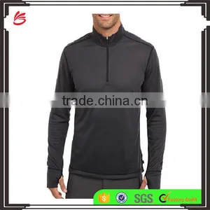 Wholesale Breathable Men Sport Long Sleeve Custom Round Neck Athletic Sport Gym Dry Fit t Shirtst thumbnail-1