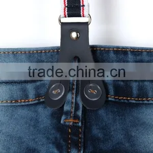 OEM Service Suspender Trousers Fashion Kids Denim Jeans Plus Size Rompers thumbnail-3