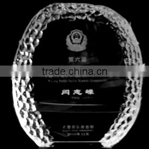 Wholesale 3D Laser Crystal Glass Iceberge For Souvenirs Office Decoration JKC-0122 thumbnail-1