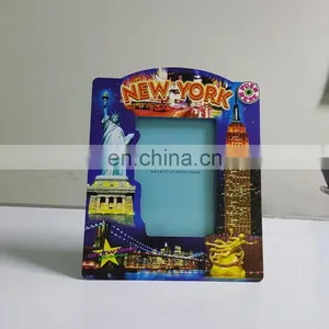 Custom Fashion Decorative Led Night Lights up 3d a4 Picture Photo Frame thumbnail-2