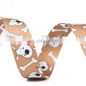 High Quality Heat Transfer Printed Polyester Dog Collar&leashes Strap thumbnail-1