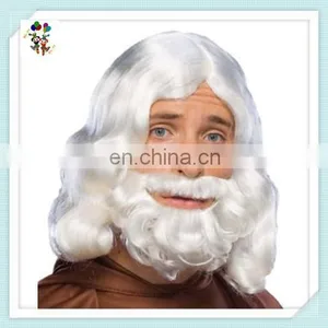 Jesus Wiseman Dress Up Halloween Adult Biblical Synthetic Wig and Beard HPC-0032 thumbnail-5