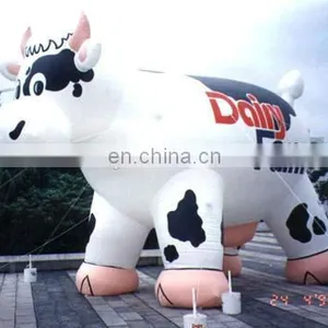 Giant Inflatable Cartoon,inflatable Advertising Cowl,inflatable Standing Cow Model thumbnail-1