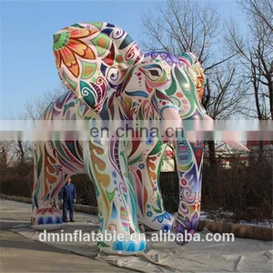 Giant Inflatable Elephant With LED for Park Decoration thumbnail-1