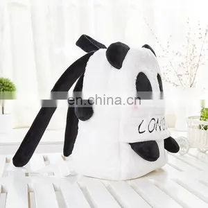 Fashionable Quality Plush Panda Pattern Handbag for Children thumbnail-2