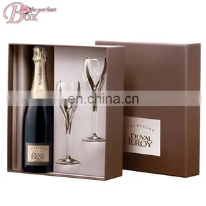 Cardboard Gift Boxes for Wine Glasses thumbnail-1