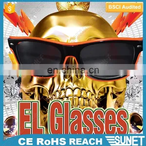 LED Glow Hot Selling Funny Safety Glasses for Halloween thumbnail-2