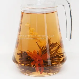 Chinese Artistic Handmade Flower Blooming Tea China Gift Flower Tea Balls thumbnail-2