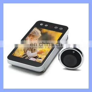 4.0 Inch LCD Digital Video Doorbell Night Vison Record Video Taking Picture thumbnail-1