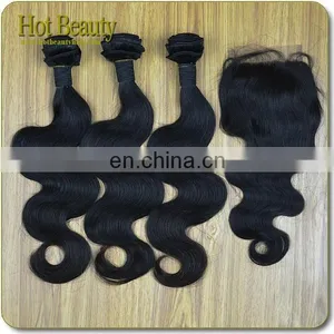 Malaysian Human Hair Bundles Body Wave 300g 400g 500g No Tangle thumbnail-2