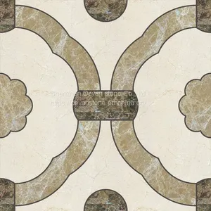 Waterjet Mosaic Water Jet Floor Mosaic thumbnail-1