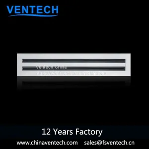 Aluminum Air Diffuser Supply Air Diffuser Linear Slot Ceiling Diffuser thumbnail-2