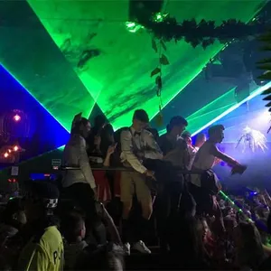 Professional Laser Light Projector RGB 26W Stage Laser Light for Family Party/concert/dj/disco thumbnail-5