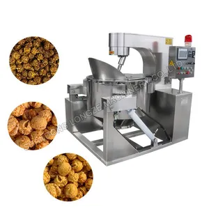 Industrial Intelligent Popcorn Machine Kettle Corn Machine thumbnail-1